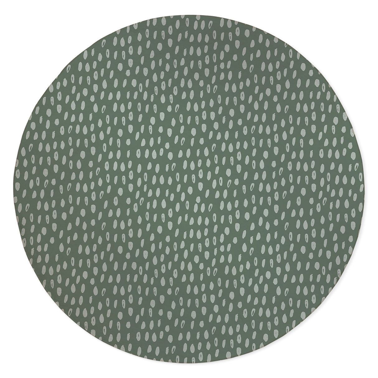 POLKA DOT ABSTRACT SAGE Area Rug By Kavka Designs