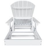 Polytrends Altura Poly Eco-Friendly All Weather Reclining Chaise Lounge with Arms & Side Table (3 Piece Set)