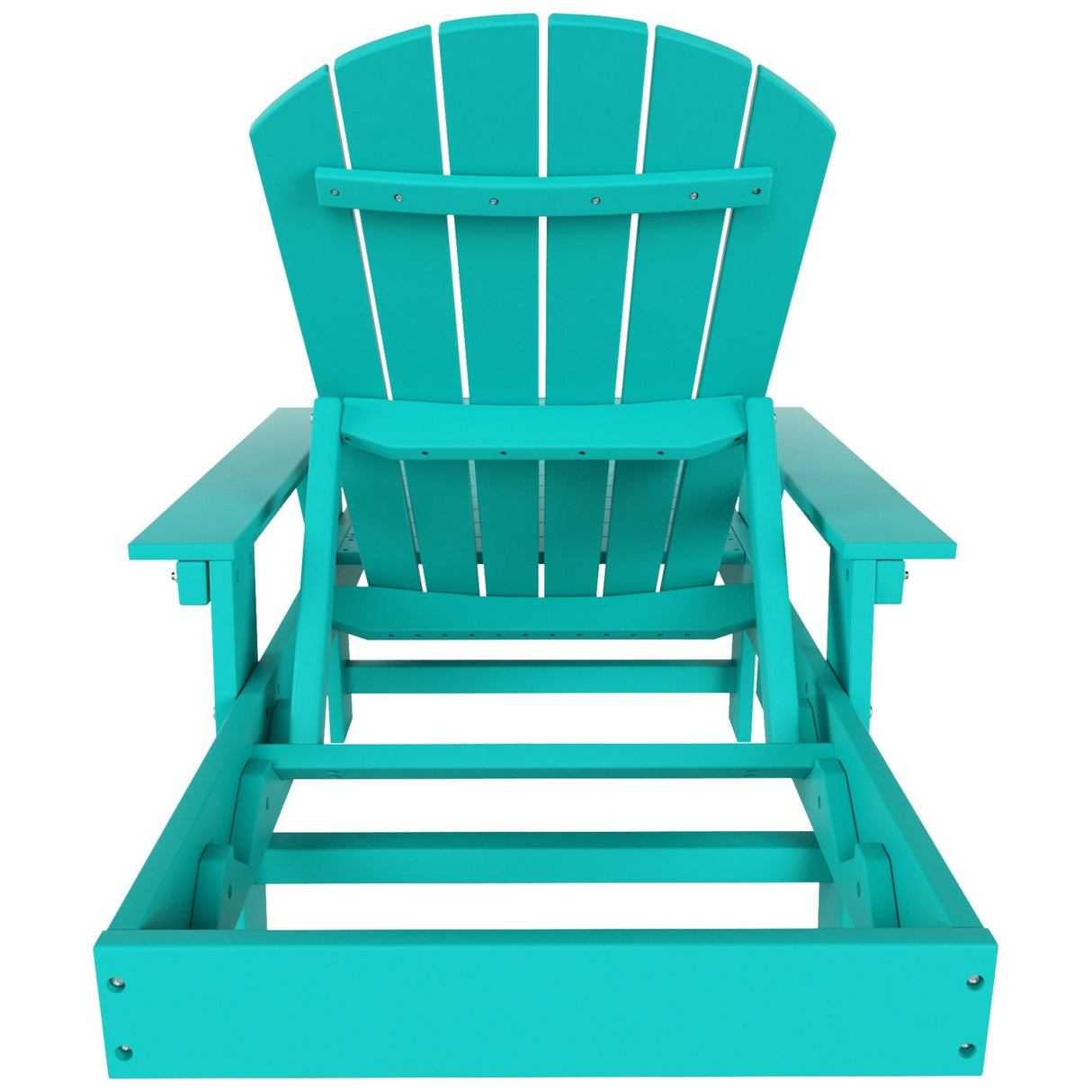 Polytrends Altura Poly Eco-Friendly All Weather Reclining Chaise Lounge with Arms (Set of 2)