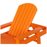 Polytrends Altura Poly Eco-Friendly All Weather Reclining Chaise Lounge with Arms (Set of 2)