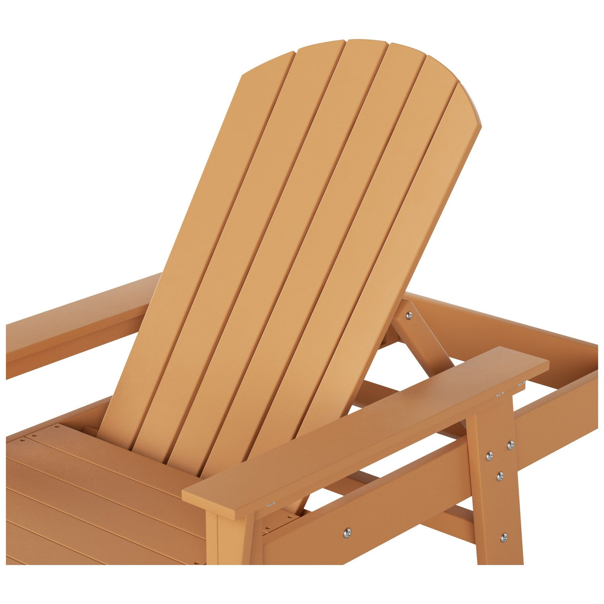 Polytrends Altura Poly Eco-Friendly All Weather Reclining Chaise Lounge with Arms (Set of 2)