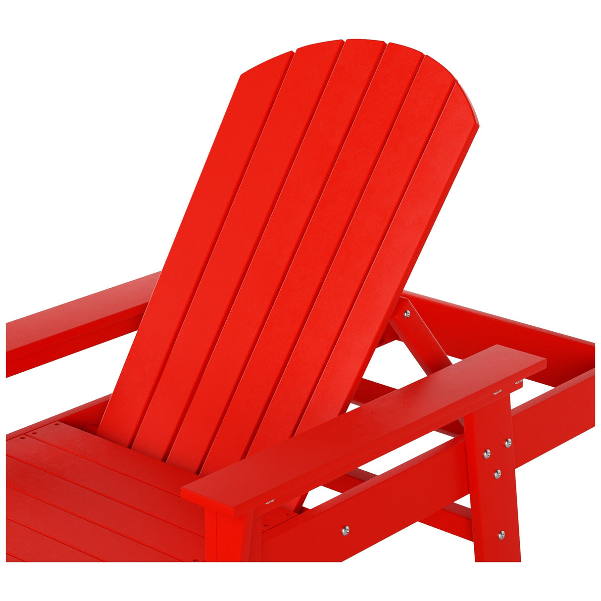 Polytrends Altura Poly Eco-Friendly All Weather Reclining Chaise Lounge with Arms (Set of 2)