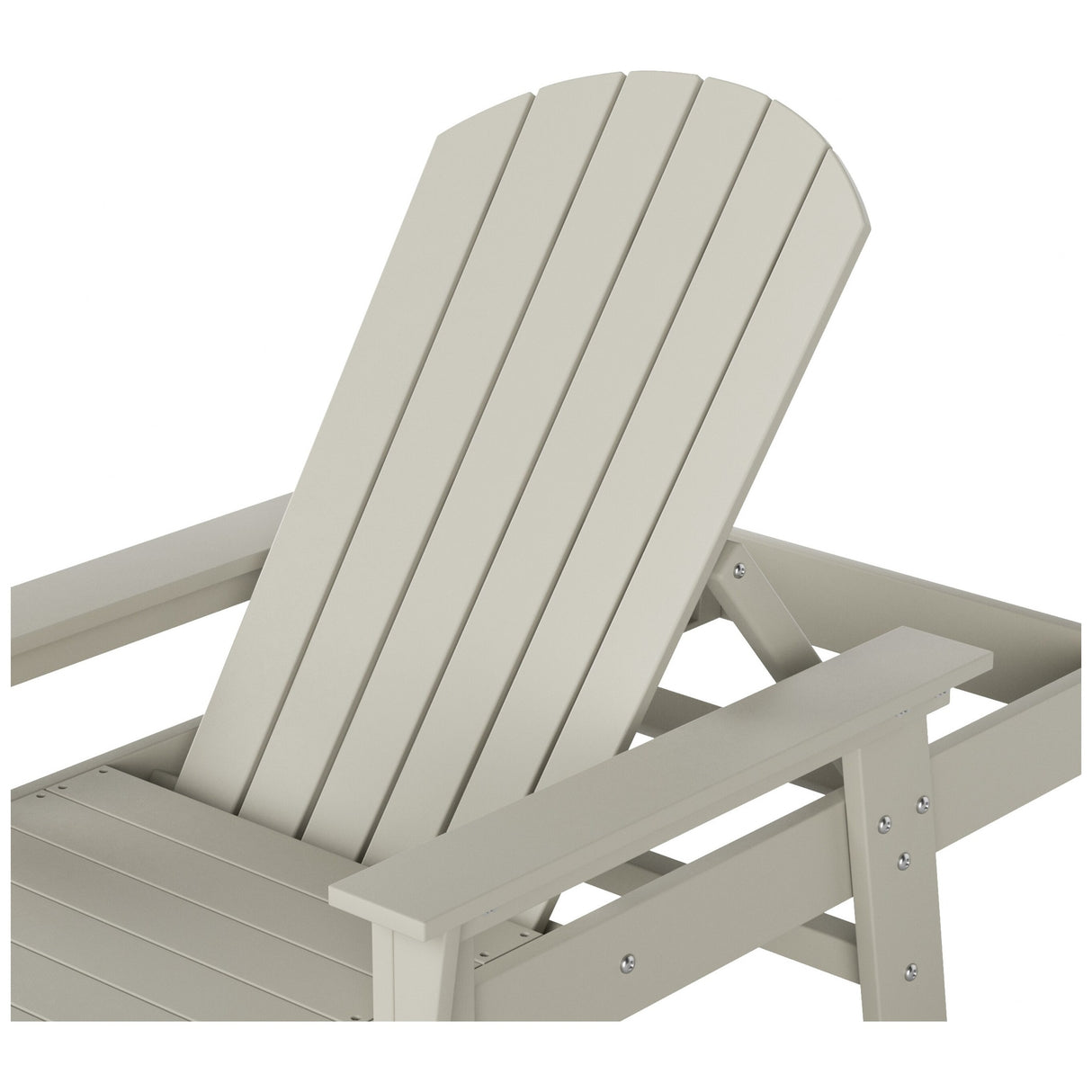Polytrends Altura Poly Eco-Friendly All Weather Reclining Chaise Lounge with Arms (Set of 2)