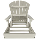 Polytrends Altura Poly Eco-Friendly All Weather Reclining Chaise Lounge with Arms (Set of 2)