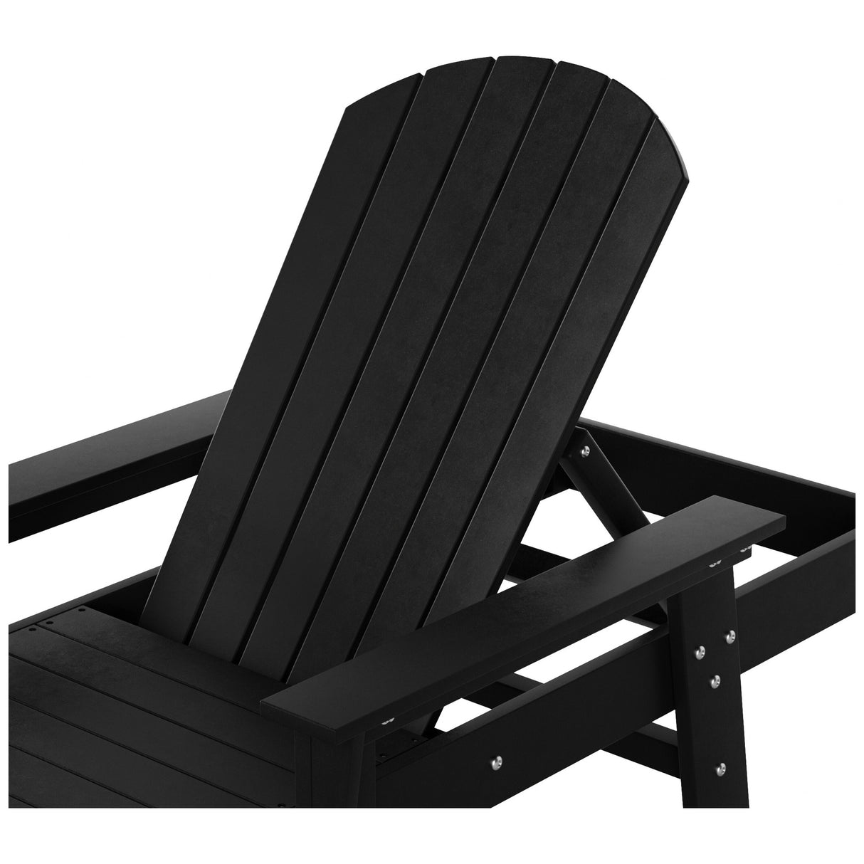 Polytrends Altura Poly Eco-Friendly All Weather Reclining Chaise Lounge with Arms (Set of 2)