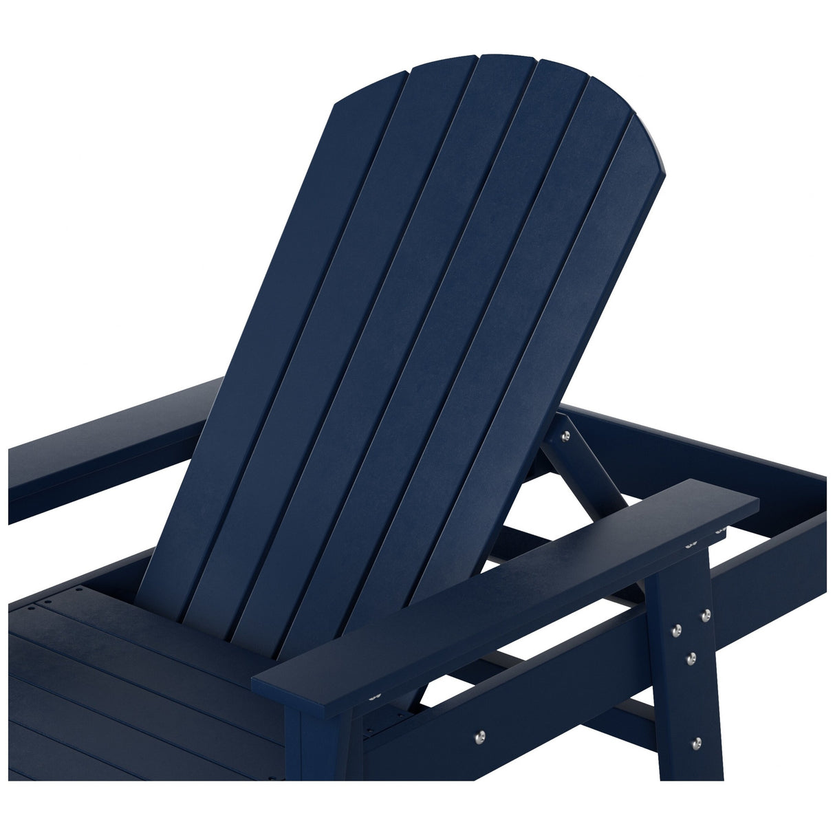 Polytrends Altura Poly Eco-Friendly All Weather Reclining Chaise Lounge with Arms (Set of 2)