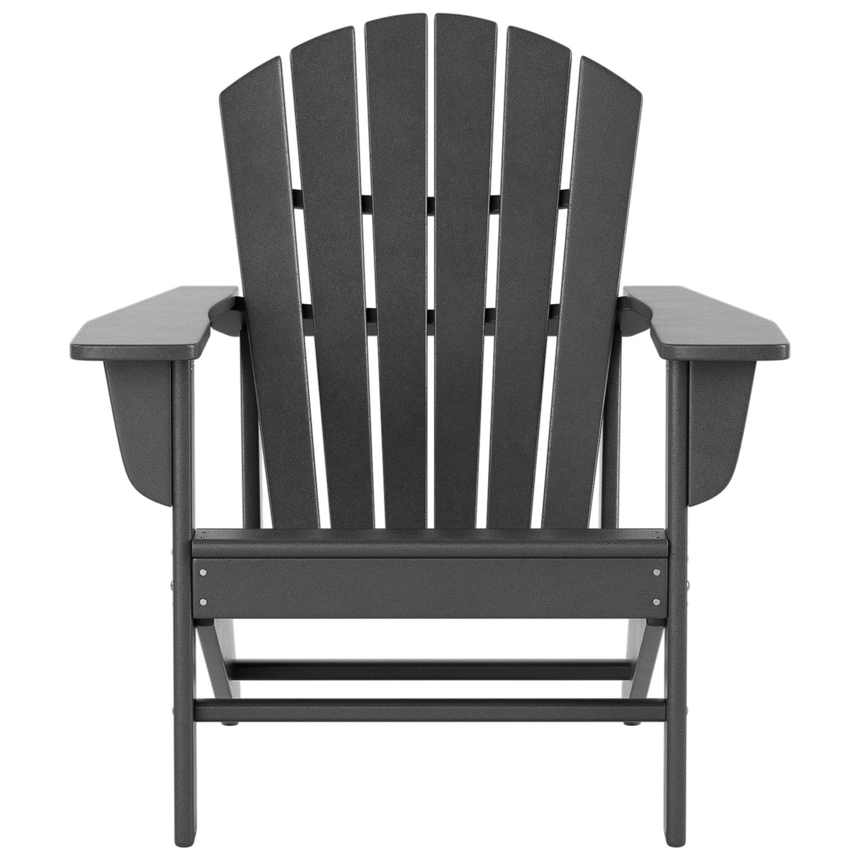 Polytrends Altura Outdoor Eco-Friendly All Weather Adirondack Chair with Side Table (2-Piece Set)