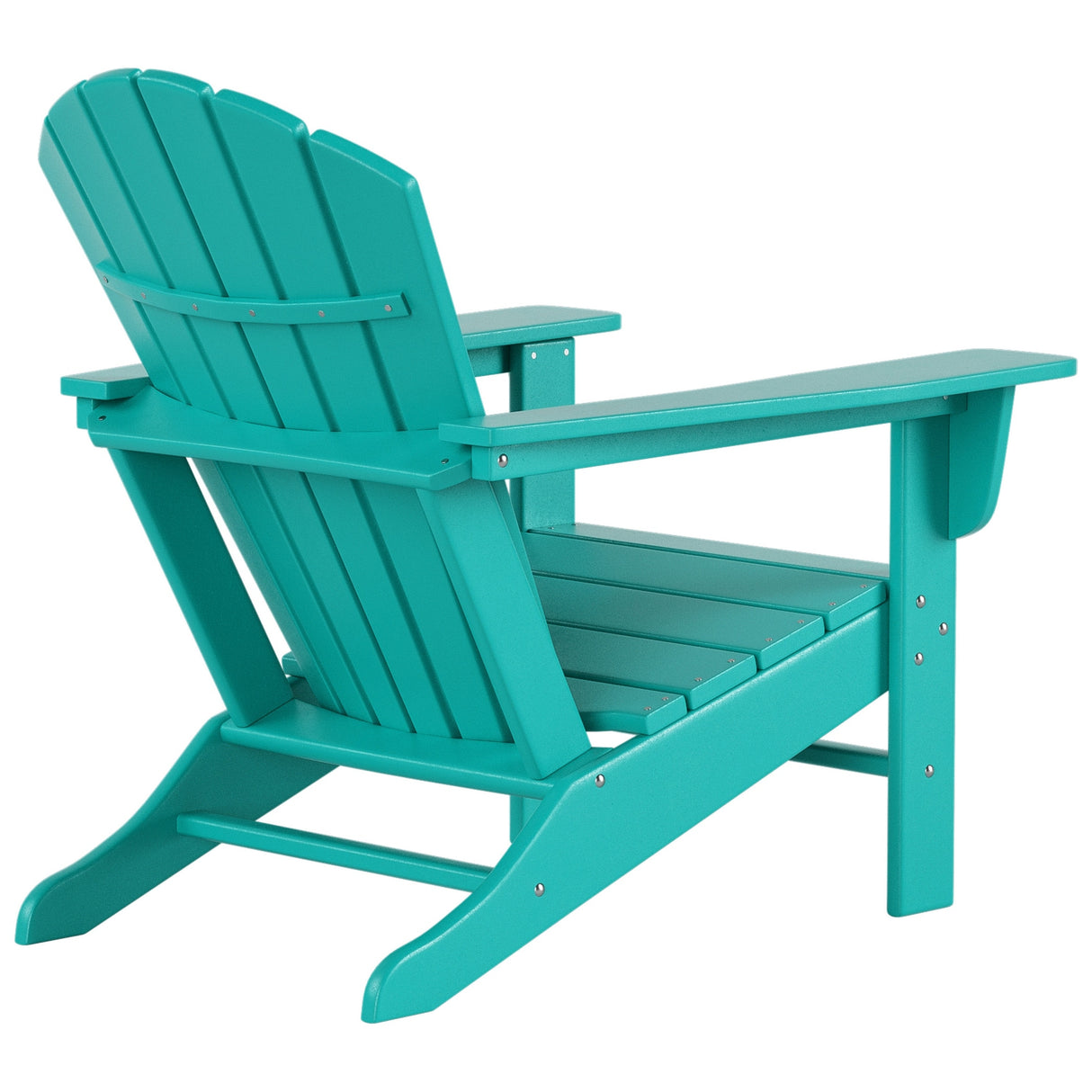 Polytrends Altura Outdoor Eco-Friendly All Weather Adirondack Chair with Side Table (2-Piece Set)