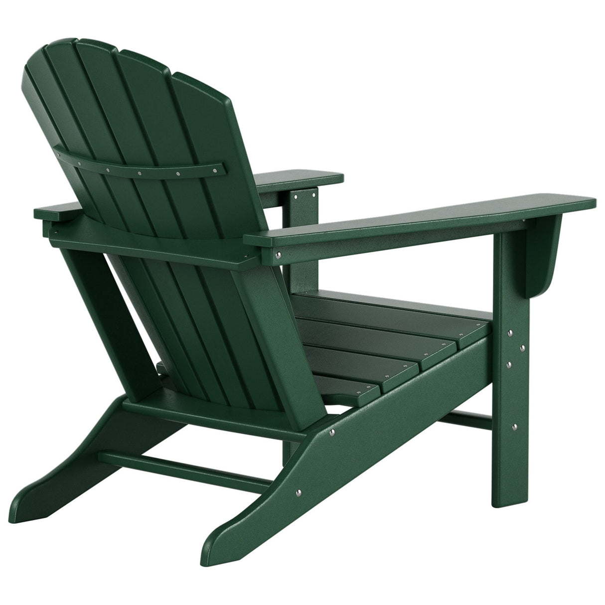 Polytrends Altura Outdoor Eco-Friendly All Weather Adirondack Chair with Side Table (2-Piece Set)