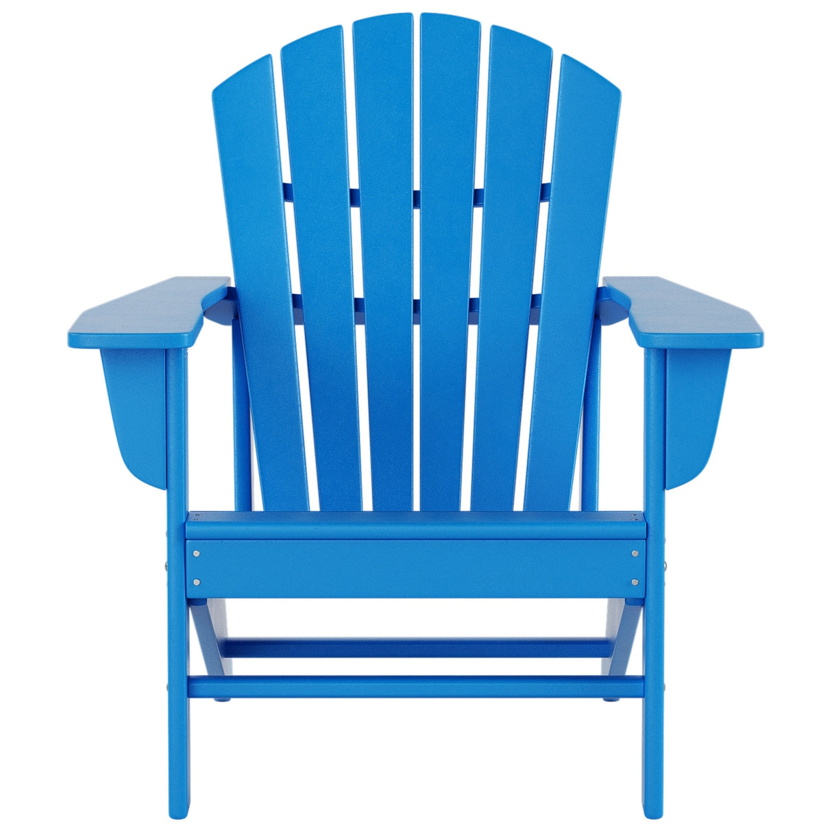 Polytrends Altura Outdoor Eco-Friendly All Weather Adirondack Chair with Side Table (2-Piece Set)