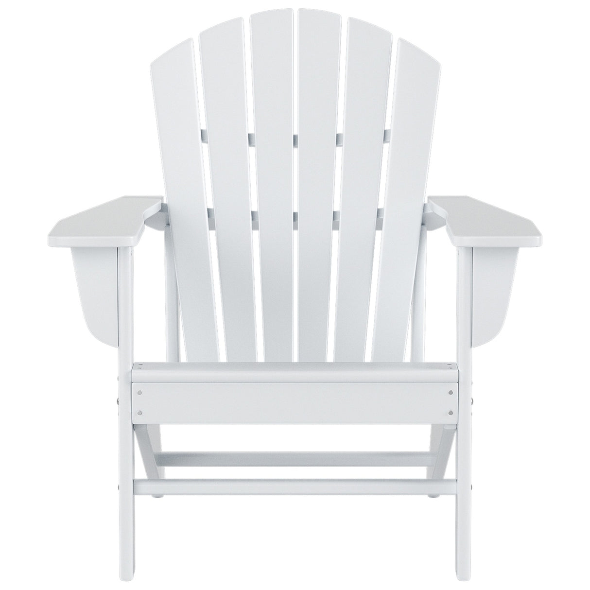 Polytrends Altura Outdoor Eco-Friendly All Weather Adirondack Chair with Side Table (2-Piece Set)