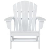 Polytrends Altura Outdoor Eco-Friendly All Weather Adirondack Chair with Side Table (2-Piece Set)