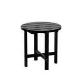 Polytrends Altura Outdoor Eco-Friendly All Weather Adirondack Chair with Side Table (2-Piece Set)