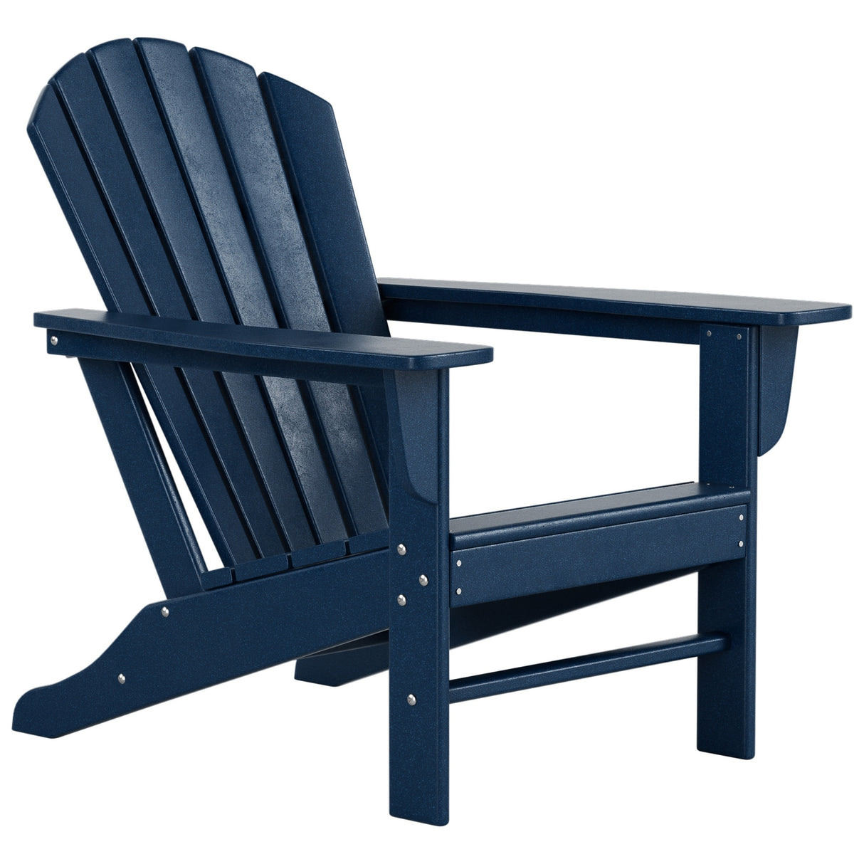 Polytrends Altura Outdoor Eco-Friendly All Weather Adirondack Chair with Side Table (2-Piece Set)