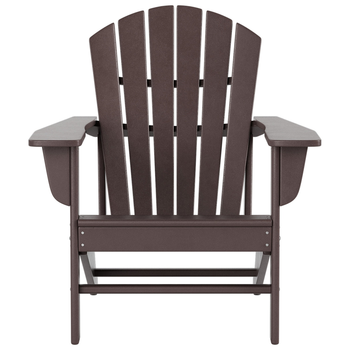 Polytrends Altura Outdoor Eco-Friendly All Weather Adirondack Chair with Side Table (2-Piece Set)