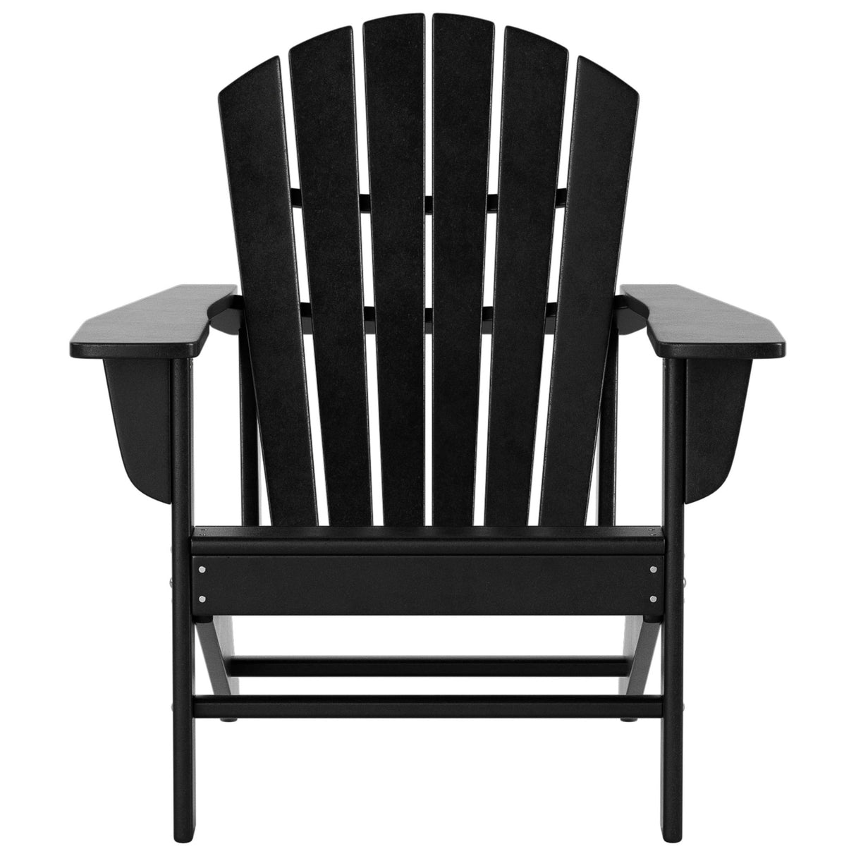 Polytrends Altura Outdoor Eco-Friendly All Weather Adirondack Chair with Side Table (2-Piece Set)