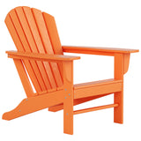 Polytrends Altura Outdoor Eco-Friendly All Weather Adirondack Chair with Side Table (2-Piece Set)