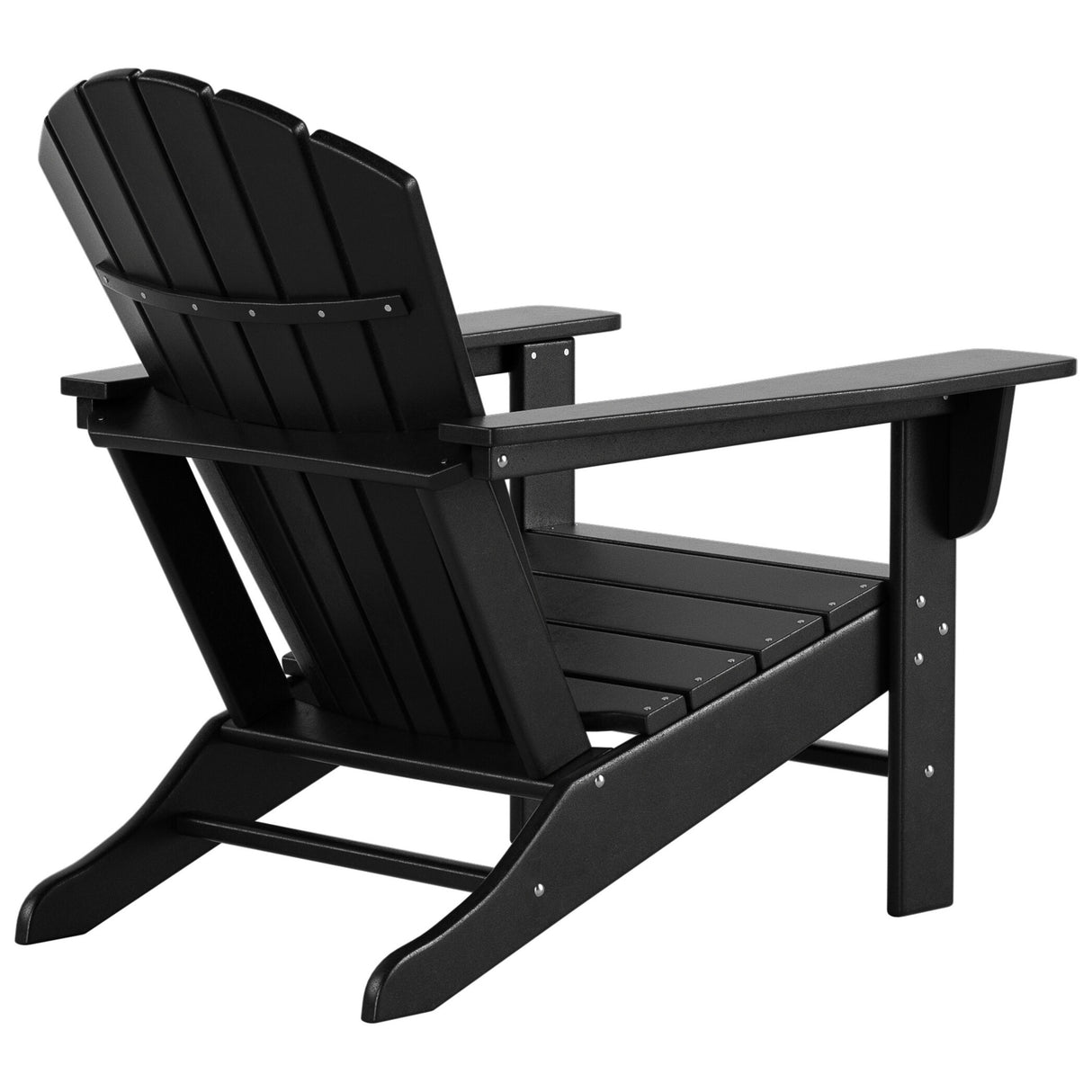 Polytrends Altura Outdoor Eco-Friendly All Weather Adirondack Chair with Side Table (2-Piece Set)