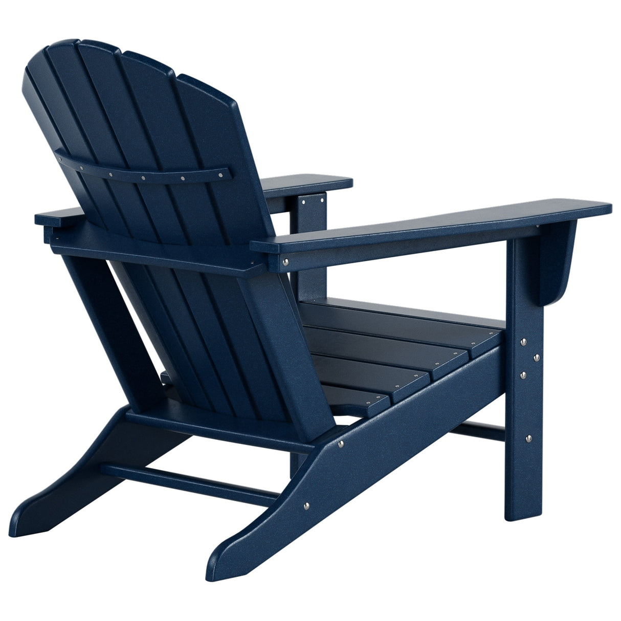 Polytrends Altura Outdoor Eco-Friendly All Weather Adirondack Chair with Side Table (2-Piece Set)