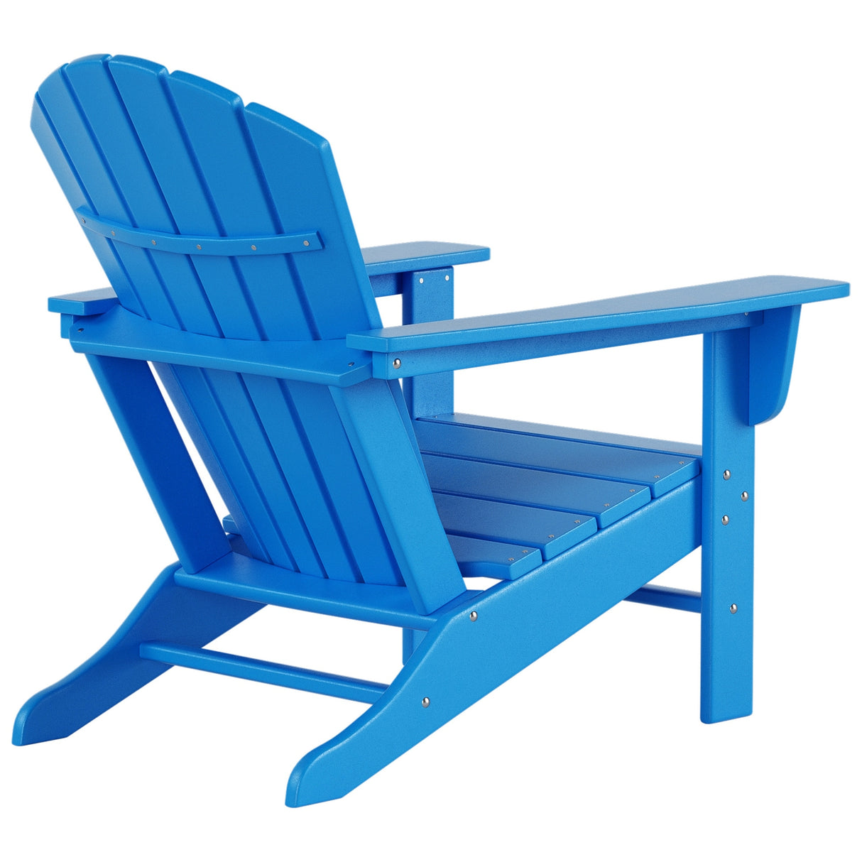 Polytrends Altura Outdoor Eco-Friendly All Weather Adirondack Chair with Side Table (2-Piece Set)