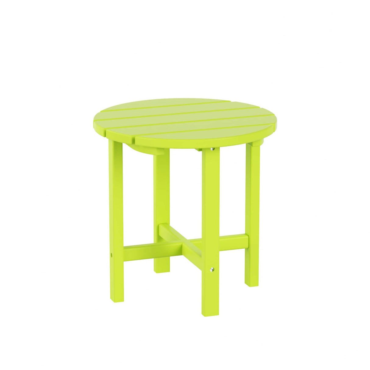 Polytrends Altura Outdoor Eco-Friendly All Weather Adirondack Chair with Side Table (2-Piece Set)
