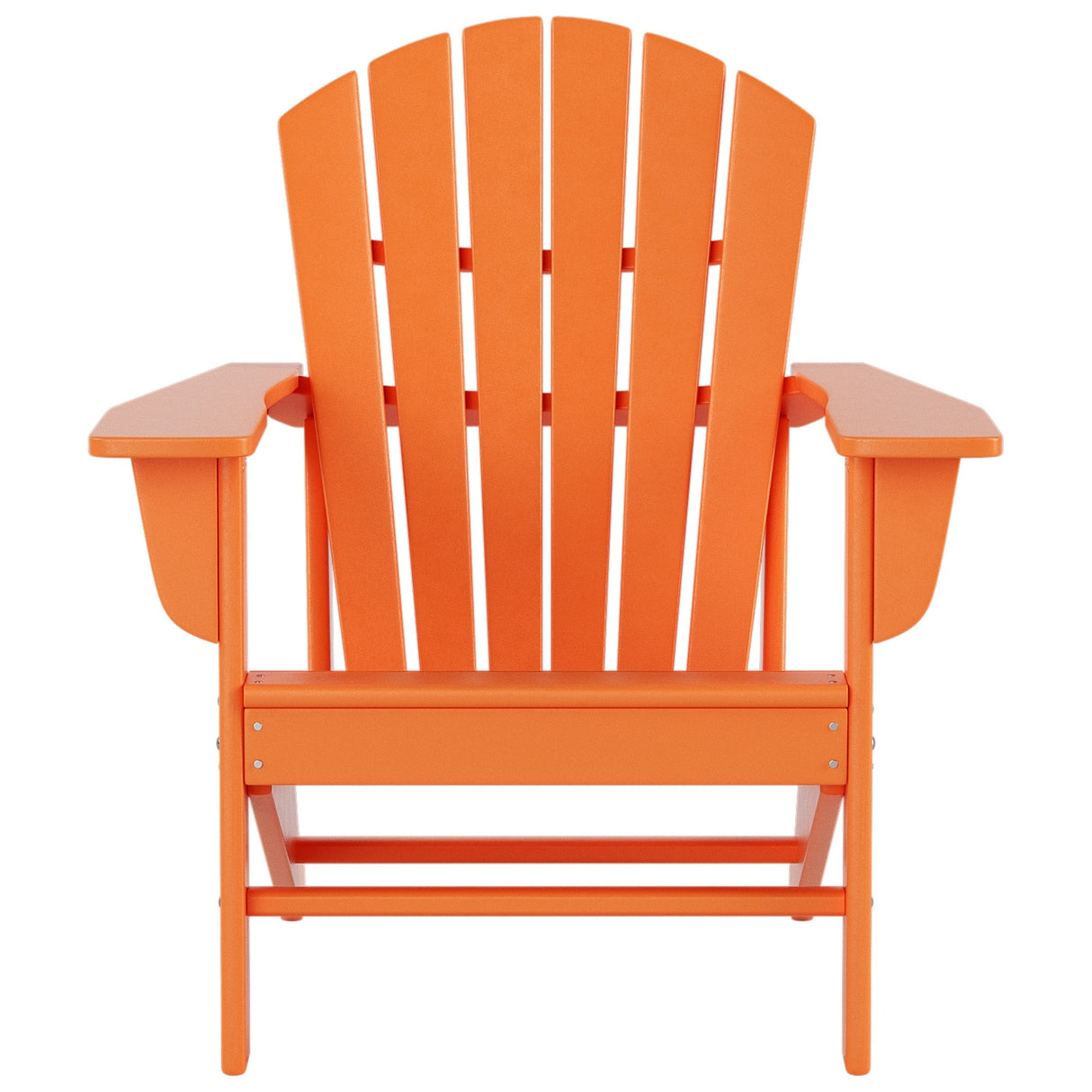 Polytrends Altura Outdoor Eco-Friendly All Weather Adirondack Chair with Side Table (2-Piece Set)