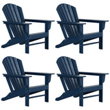 Polytrends Altura Outdoor Eco-Friendly All Weather Poly Adirondack Chair (Set of 4)