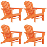 Polytrends Altura Outdoor Eco-Friendly All Weather Poly Adirondack Chair (Set of 4)