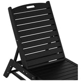 Polytrends Laguna Hdpe All Weather Outdoor Patio Pool Reclining Armless Chaise Lounge (Set Of 2)