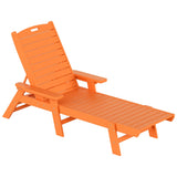 Polytrends Laguna Hdpe All Weather Outdoor Patio Pool Reclining Chaise Lounge (Set Of 2)