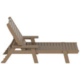 Polytrends Laguna Hdpe All Weather Outdoor Patio Pool Reclining Chaise Lounge (Set Of 2)