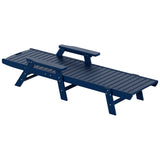 Polytrends Laguna Hdpe All Weather Outdoor Patio Pool Reclining Chaise Lounge (Set Of 2)