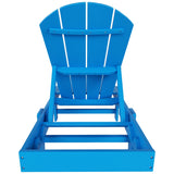 Polytrends Laguna Hdpe All Weather Outdoor Patio Pool Reclining Armless Chaise Lounge With Wheels (Set Of 2)