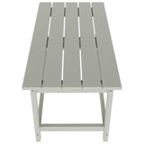 Polytrends Laguna Hdpe All Weather Outdoor Patio Coffee And Side Tables (3-Piece Set)