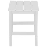 Polytrends Laguna Hdpe All Weather Outdoor Patio Coffee And Side Tables (3-Piece Set)