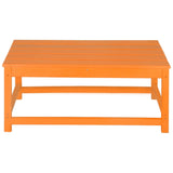 Polytrends Laguna Hdpe All Weather Outdoor Patio Coffee And Side Tables (3-Piece Set)
