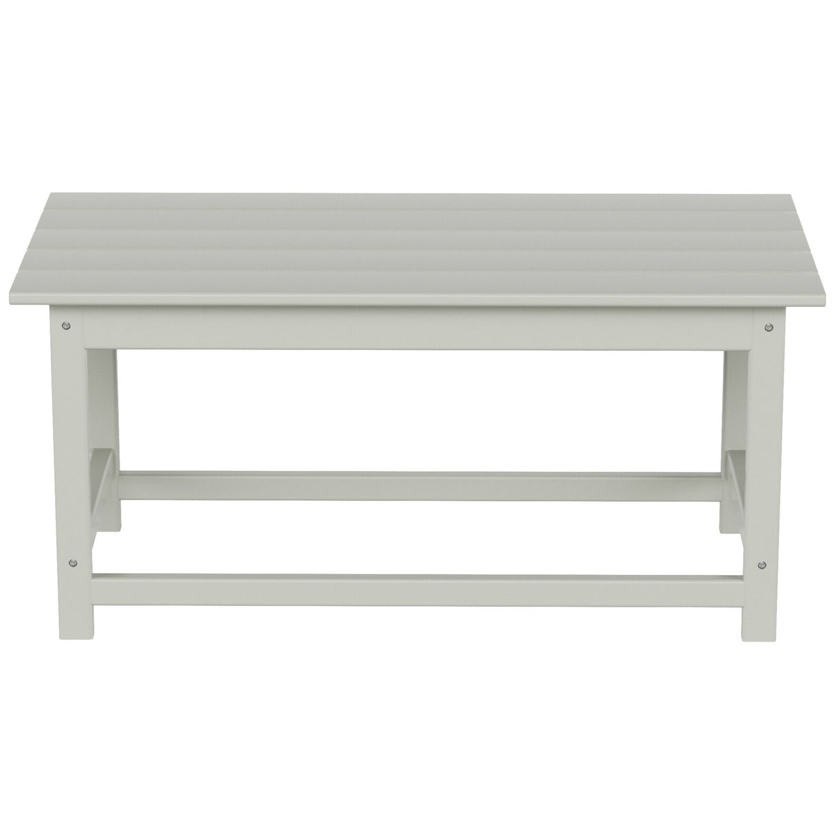 Polytrends Laguna Hdpe All Weather Outdoor Patio Coffee And Side Tables (3-Piece Set)