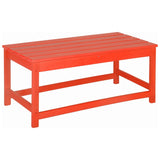Polytrends Laguna Hdpe All Weather Outdoor Patio Coffee And Side Tables (3-Piece Set)