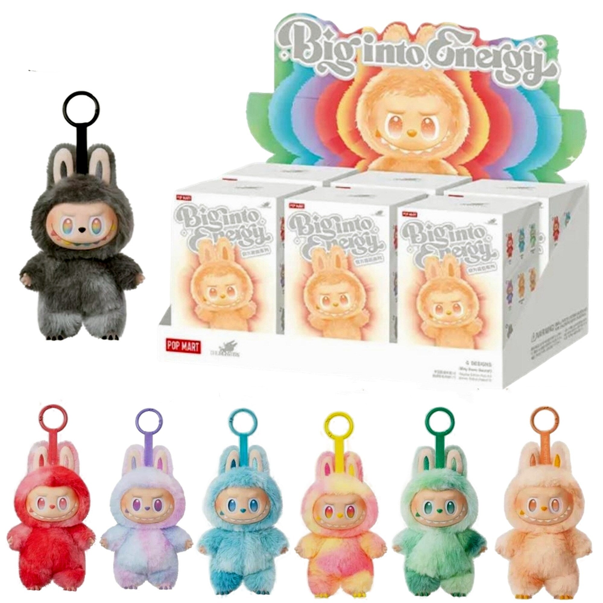 ★人気★ POP MART THE MONSTERS Labubu3.0 Luck Opened Case THE MONSTERS Big into Energy Series-Vinyl Plush Pendant