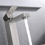 PROOX Single Bathroom Sink Faucet with Drain Assembly