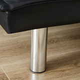 PU Leather Sofa Bed Couch , Convertible Folding Futon Sofa Bed .