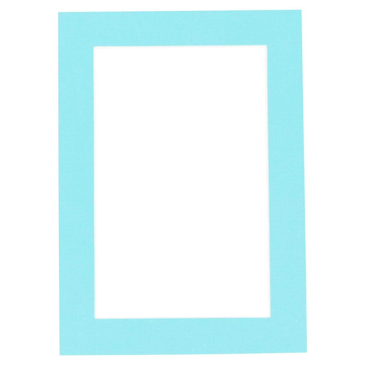 Pack of TEN 12x16 Mats Bevel Cut for 10x13 Photos - Acid Free Aquamarine Blue Precut Matboards For Pictures, Photos, Framing