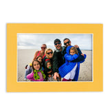 Pack of TEN 12x16 Mats Bevel Cut for 8x12 Photos - Acid Free Topaz Orange Precut Matboards For Pictures, Photos, Framing