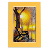 Pack of TEN 12x16 Mats Bevel Cut for 8x12 Photos - Acid Free Topaz Orange Precut Matboards For Pictures, Photos, Framing