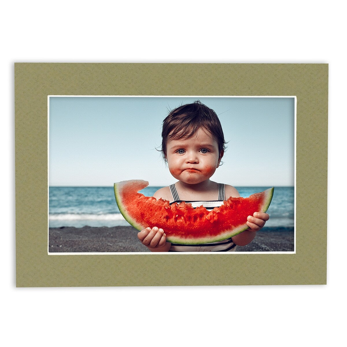 Pack of TEN 12x18 Mats Bevel Cut for 11x15 Photos - Acid Free Valley Green Precut Matboards For Pictures, Photos, Framing
