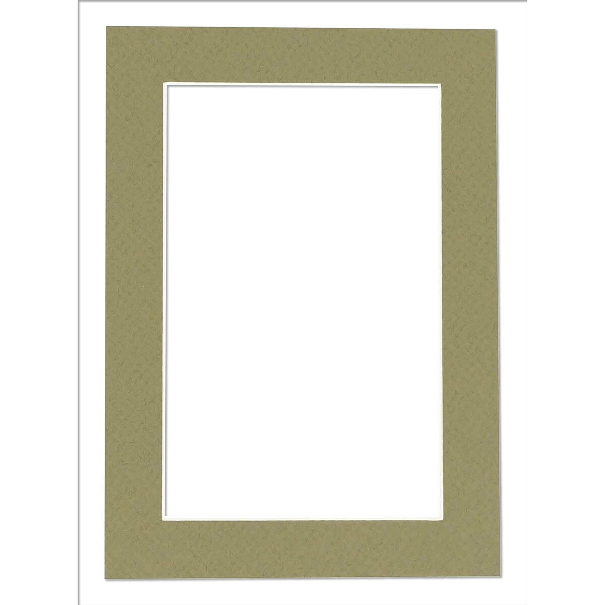 Pack of TEN 12x18 Mats Bevel Cut for 11x15 Photos - Acid Free Valley Green Precut Matboards For Pictures, Photos, Framing