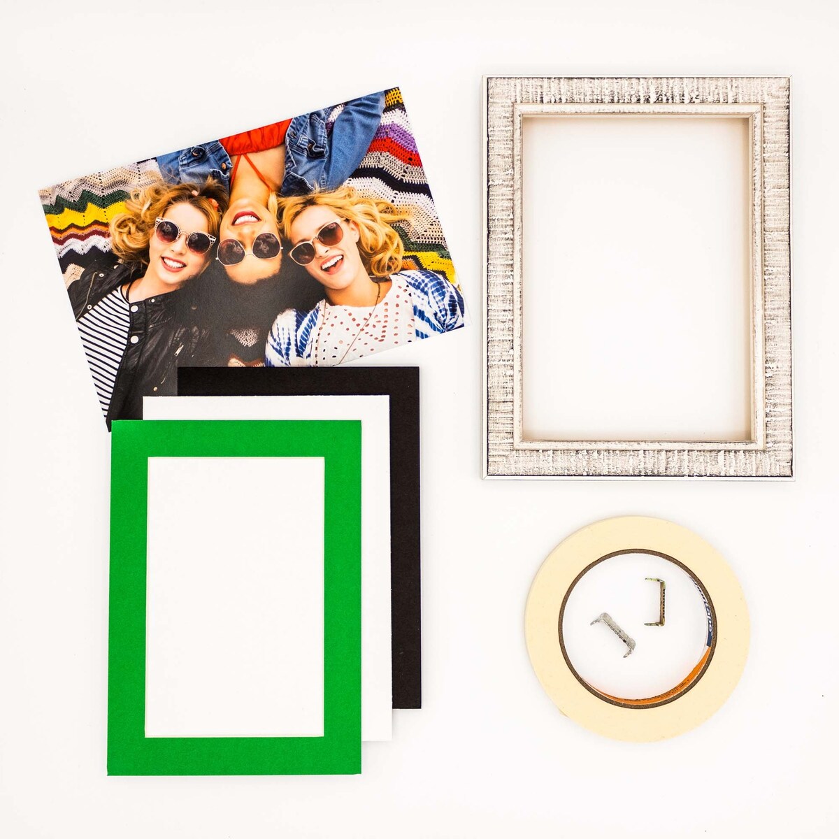 Pack of TEN 9x14 Mats Bevel Cut for 7x11 Photos - Acid Free Bright Green Precut Matboards For Pictures, Photos, Framing