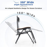 Padded Zero Gravity Chair Oversize Lounge Chair with Free Cup Holder