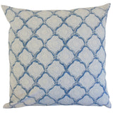 Padma Sky Geometric 18-inch Feather Throw Pillow