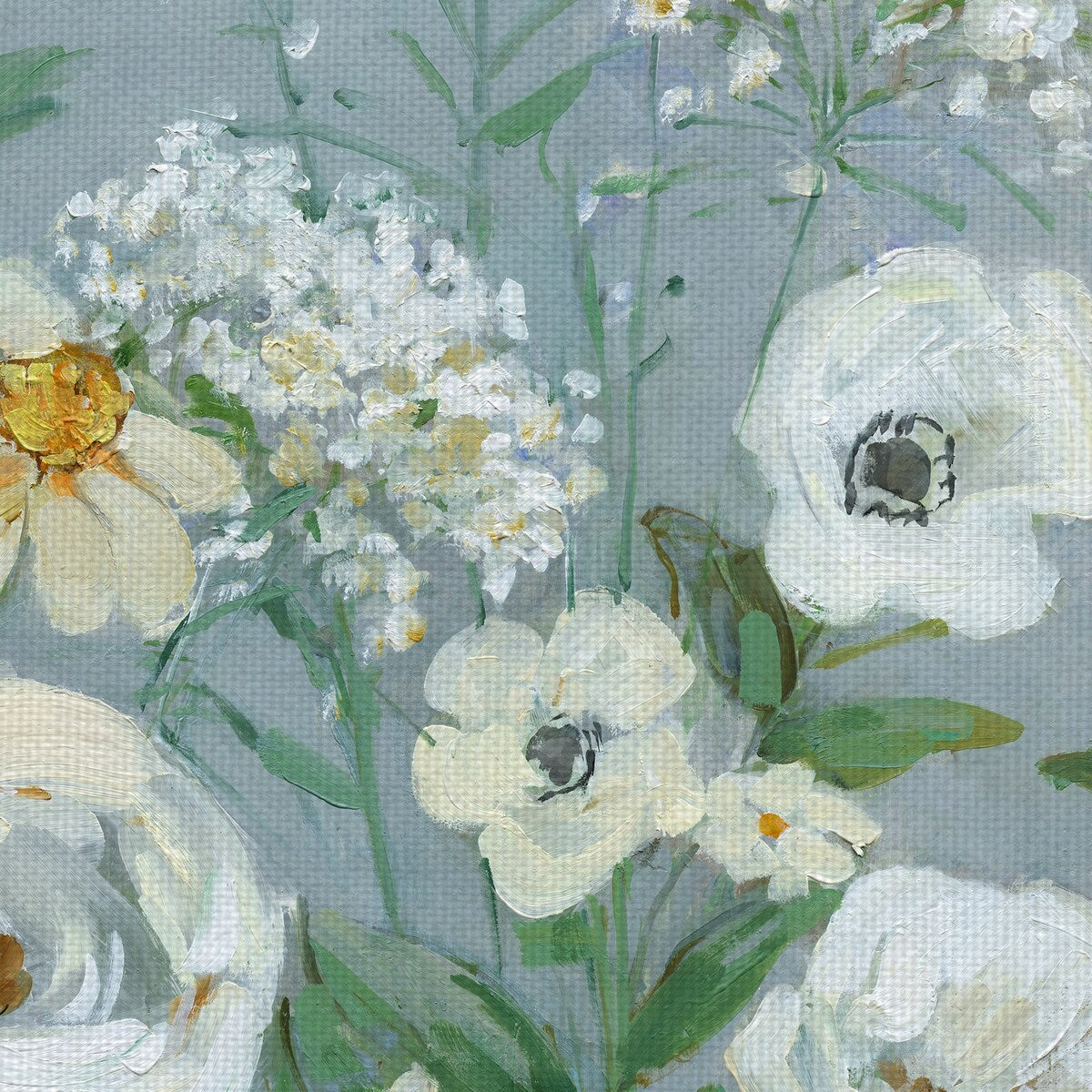 Painterly Garden I, II by Sally Swatland Canvas Art Prints
